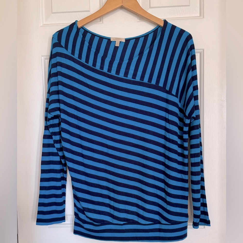 Anthropologie stripy knit top